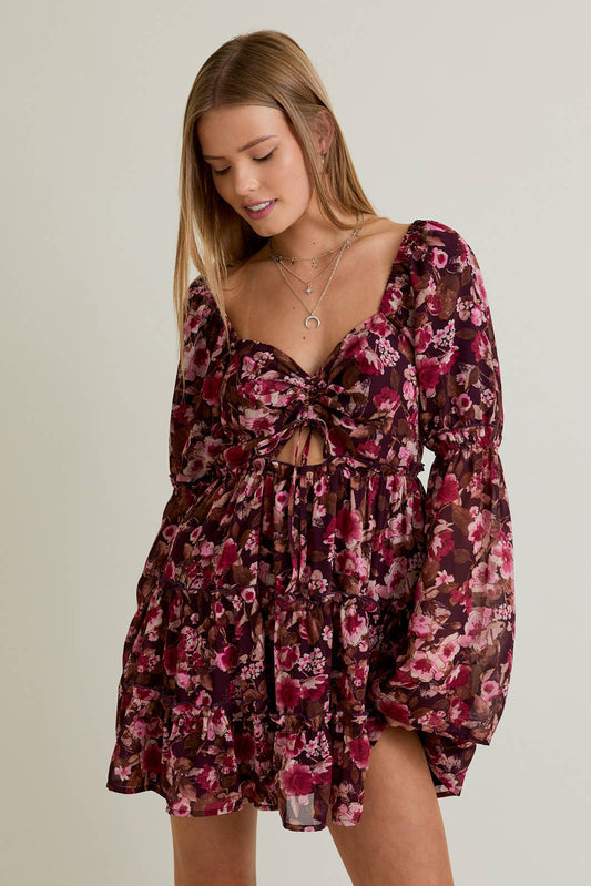 Autumn Breeze Mini Dress