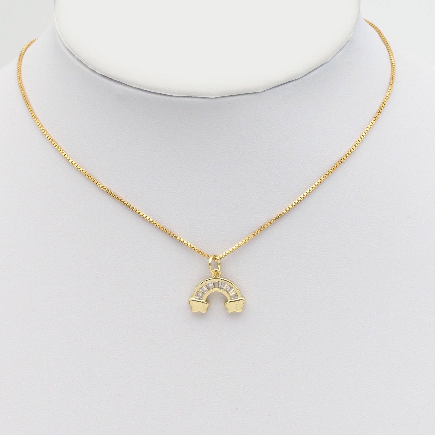 Rainbow & Cloud Charm