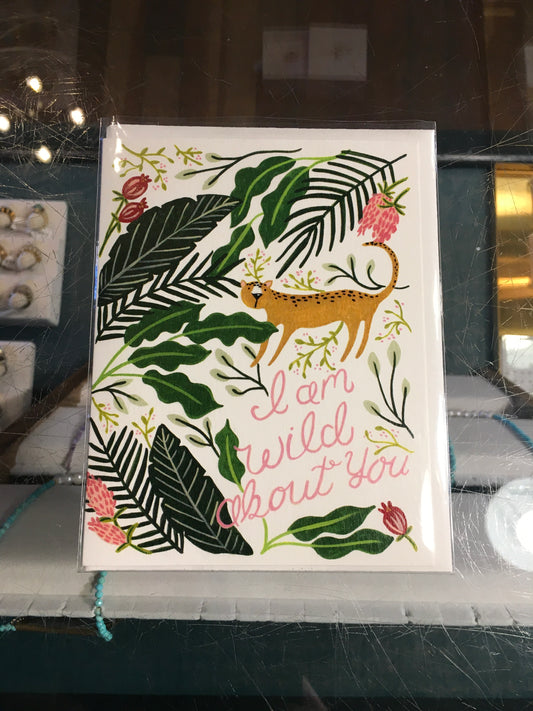 Wild about you card