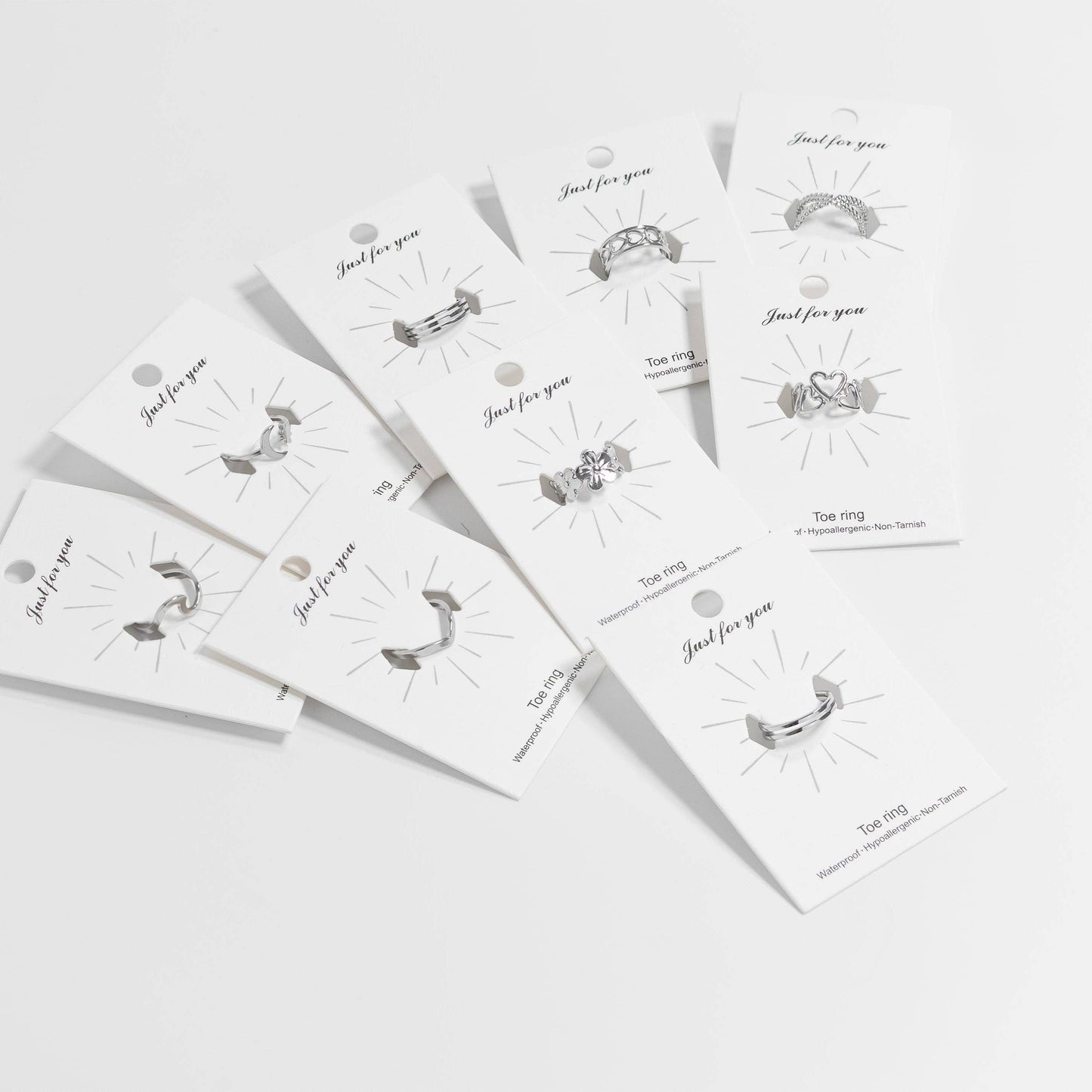 Adjustable Double Bar Toe Ring