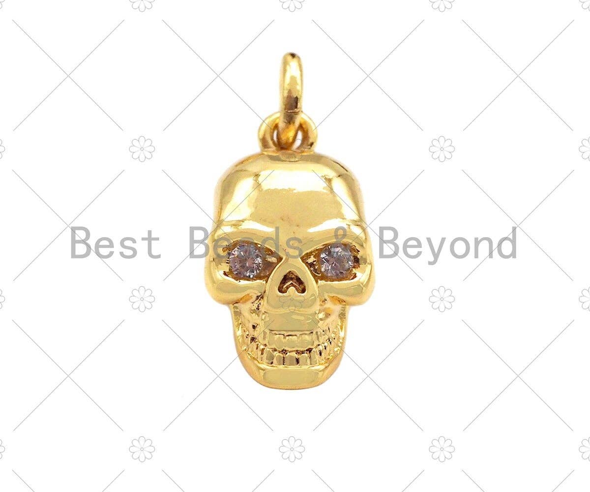 Dainty Skull Head Charm