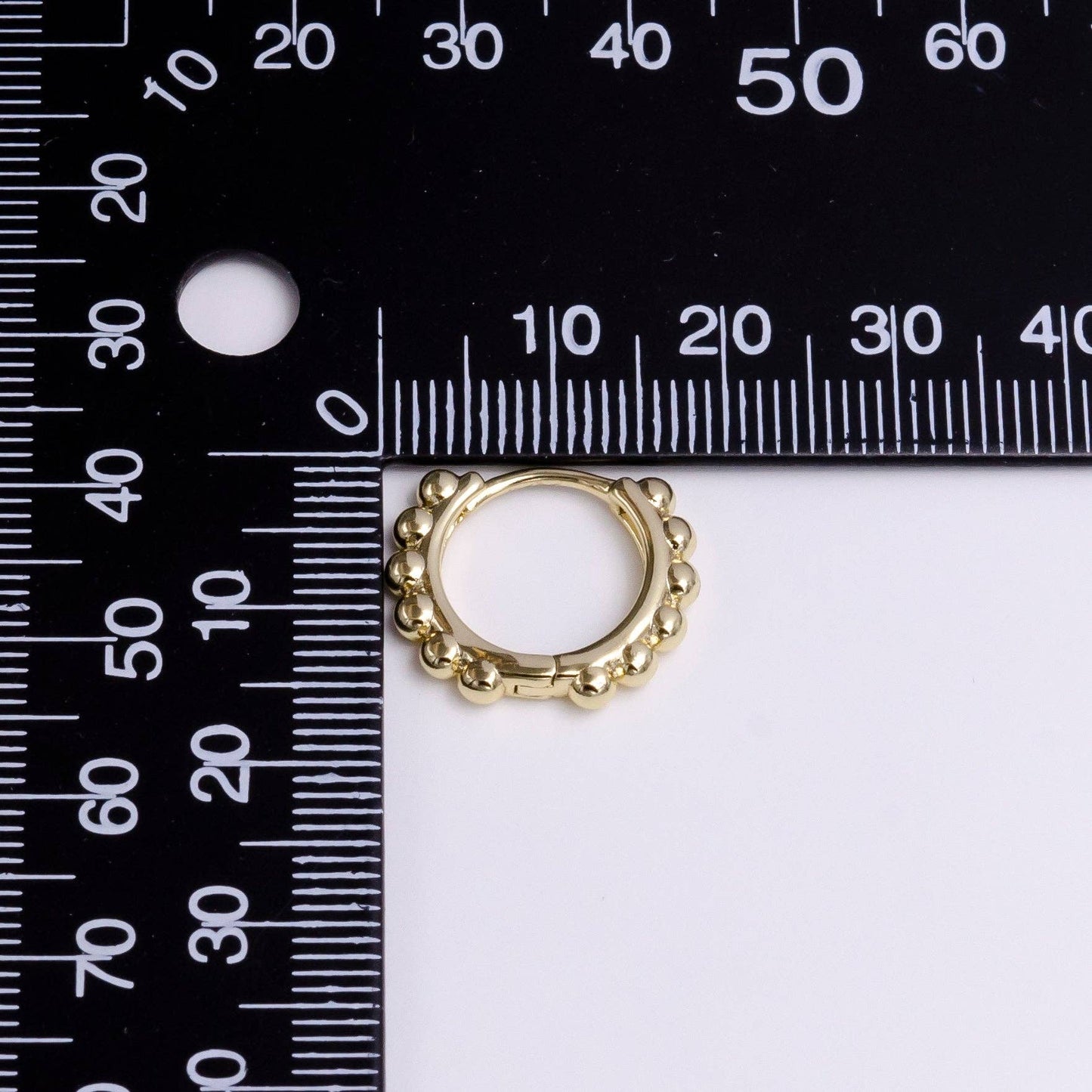 Beaded Lined Huggies