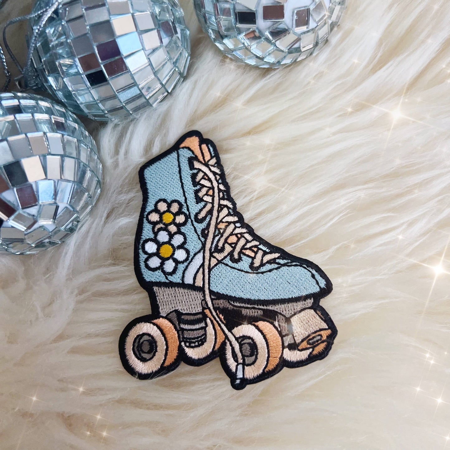 Roller Skate Patch Rainbow