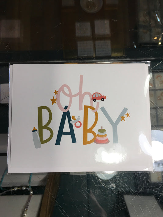 Oh baby card