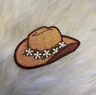 Cowgirl Hat Patch