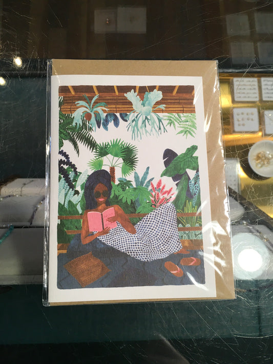 Plants + Chill card
