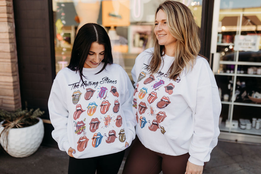 Rolling Stones Licks Over Time Sweatshirt