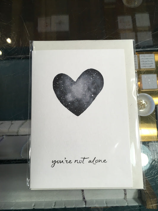 You’re not alone card