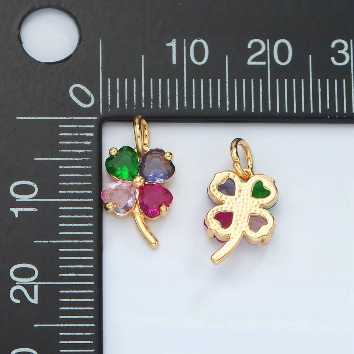 Flower Clover Charm