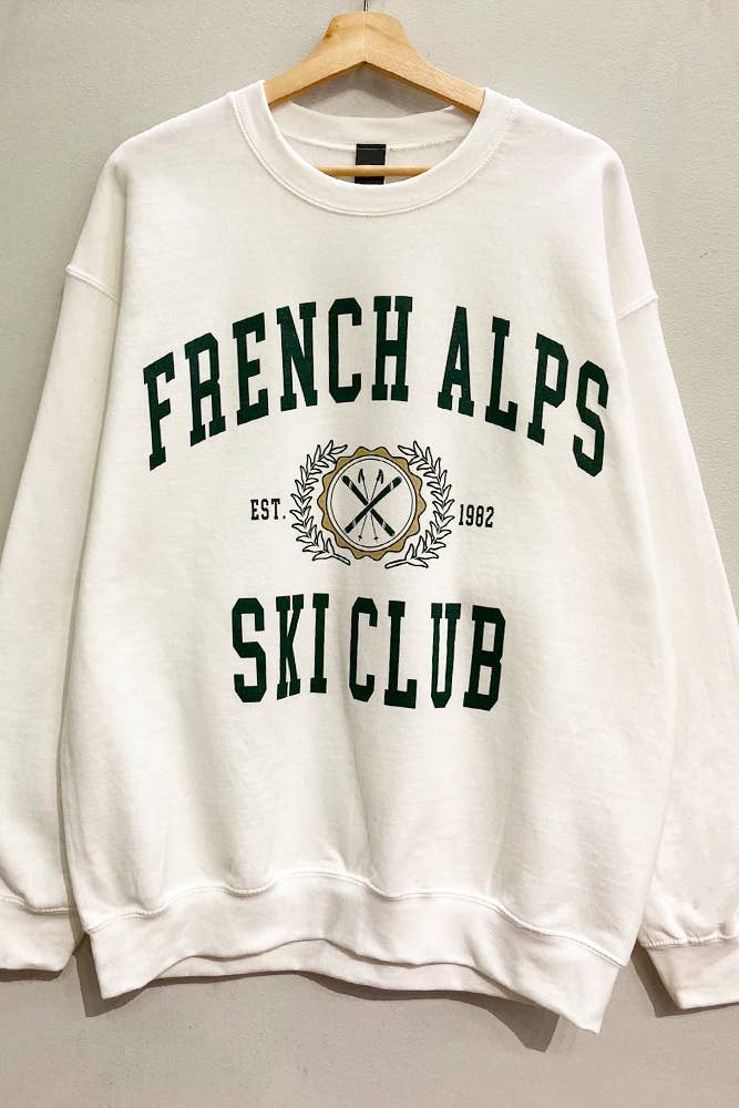 French Alps Ski Club Sweatshirt