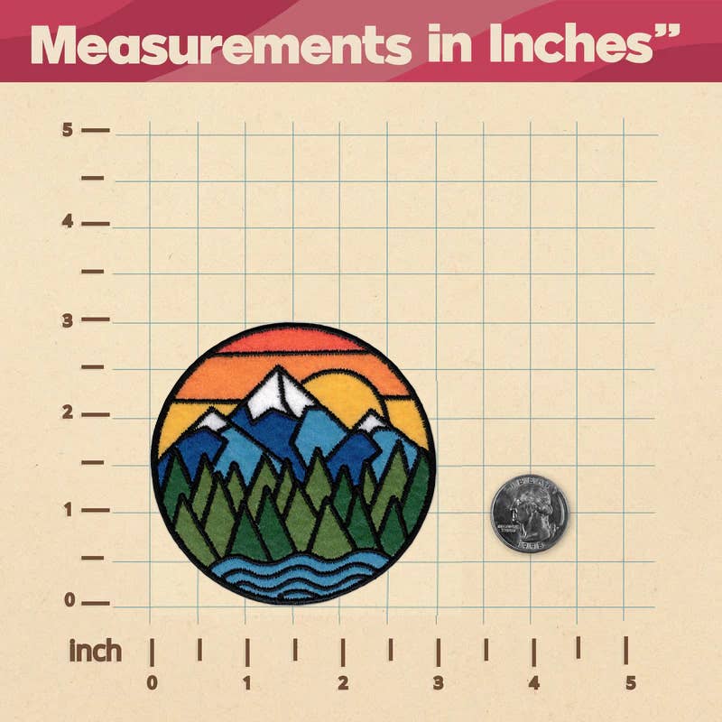 Mountain Sunset Patch