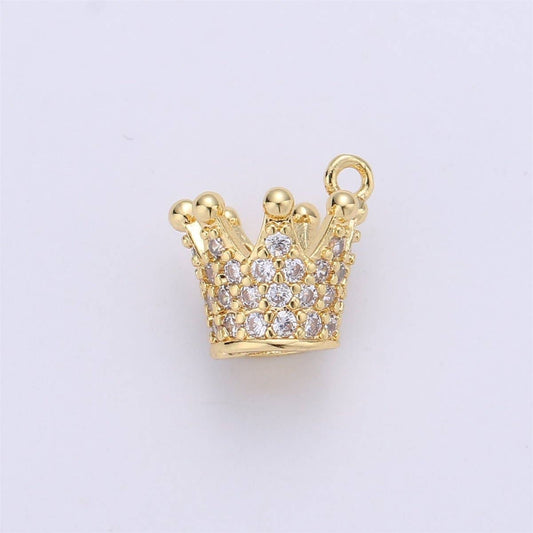 Gold Crown charm