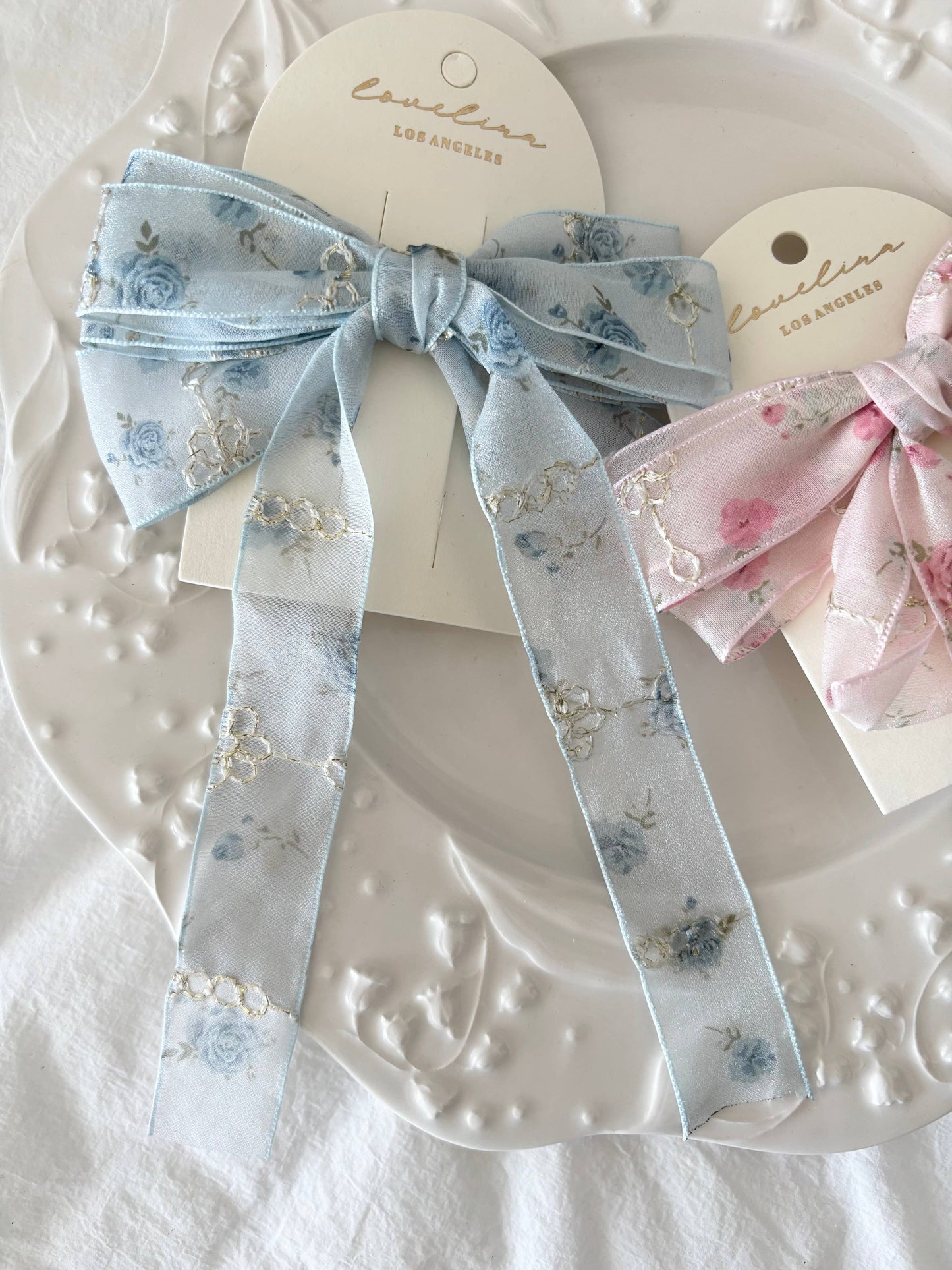 Lovely Lacey Bow Hair Clip