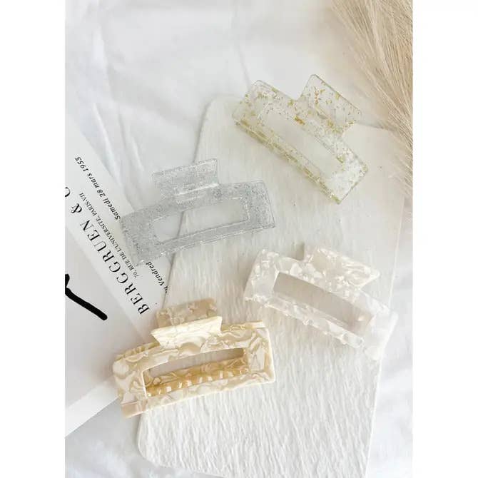 Jumbo 4-Inch Claw Clip: CHESS