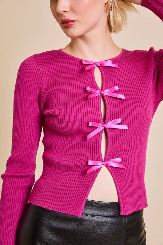 Be Mine Bow Sweater