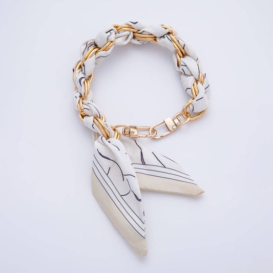 18K Bag Charm Bracelet Keychain