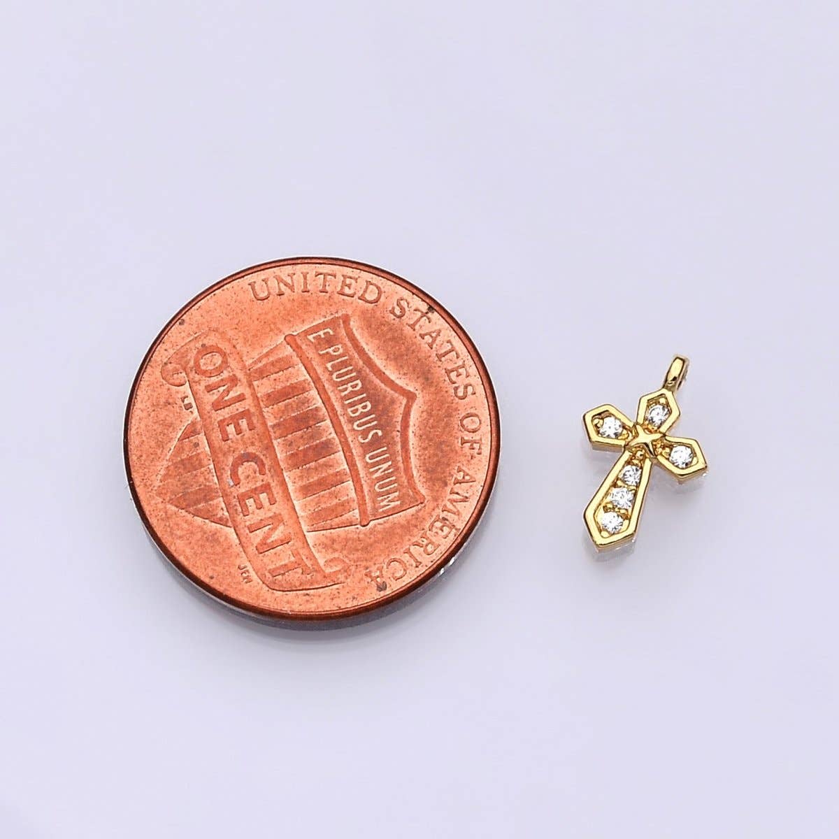 Mini Cross Charm