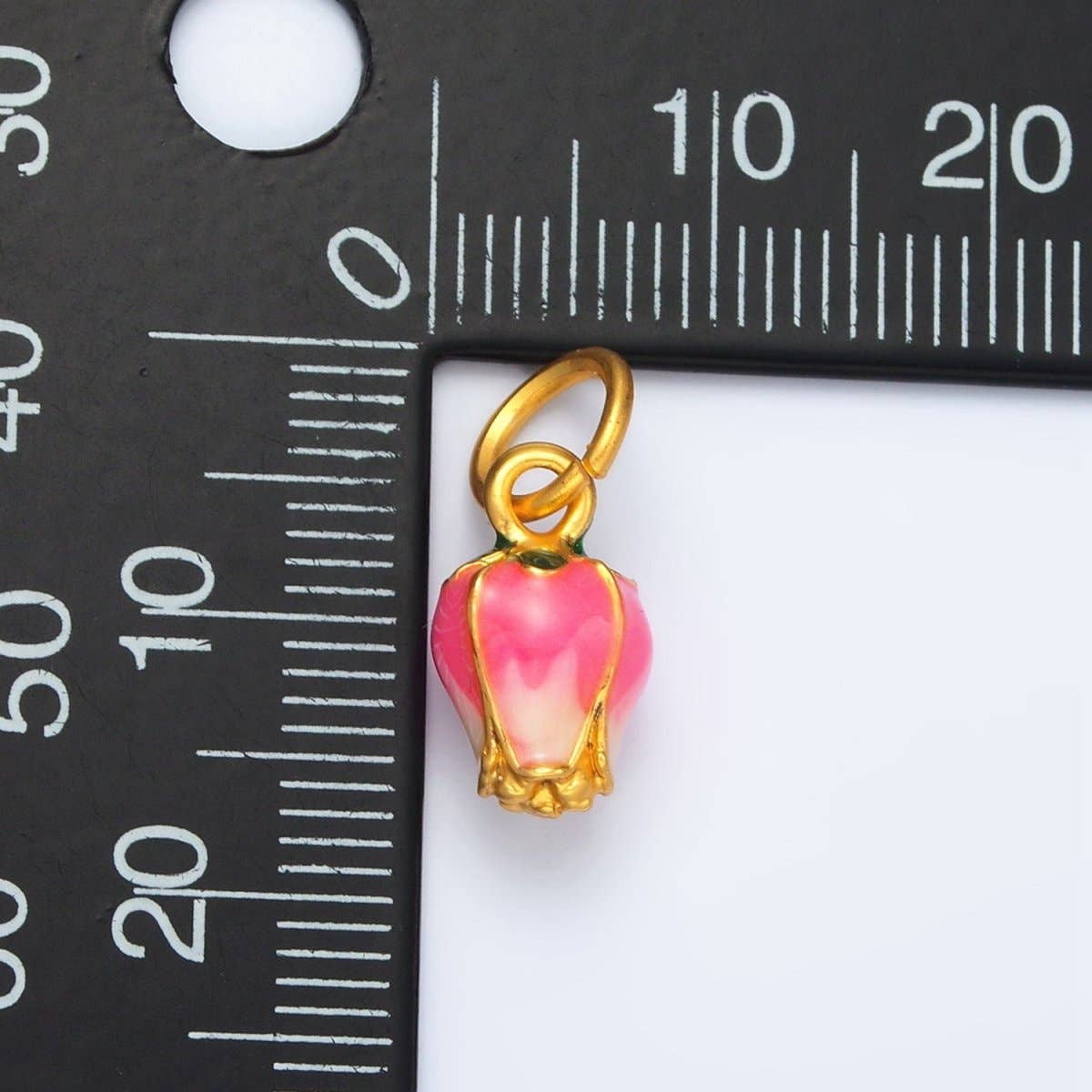 Mini Tulip Flower Charm