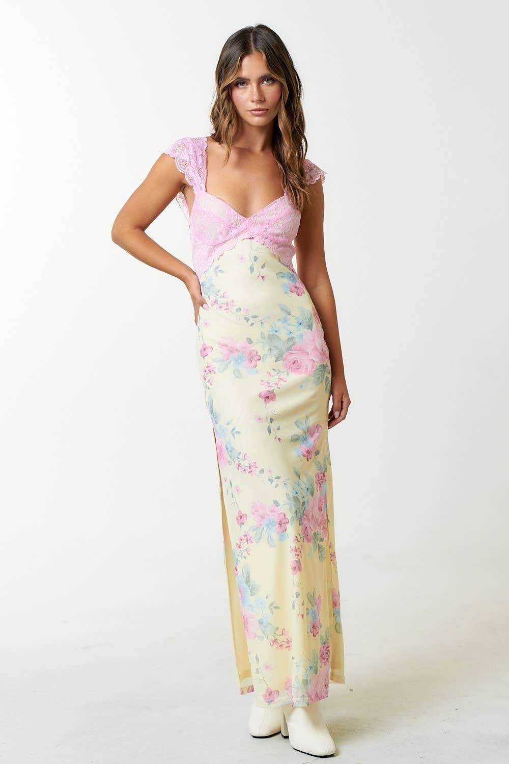 For the Love of Pastels Maxi Dress