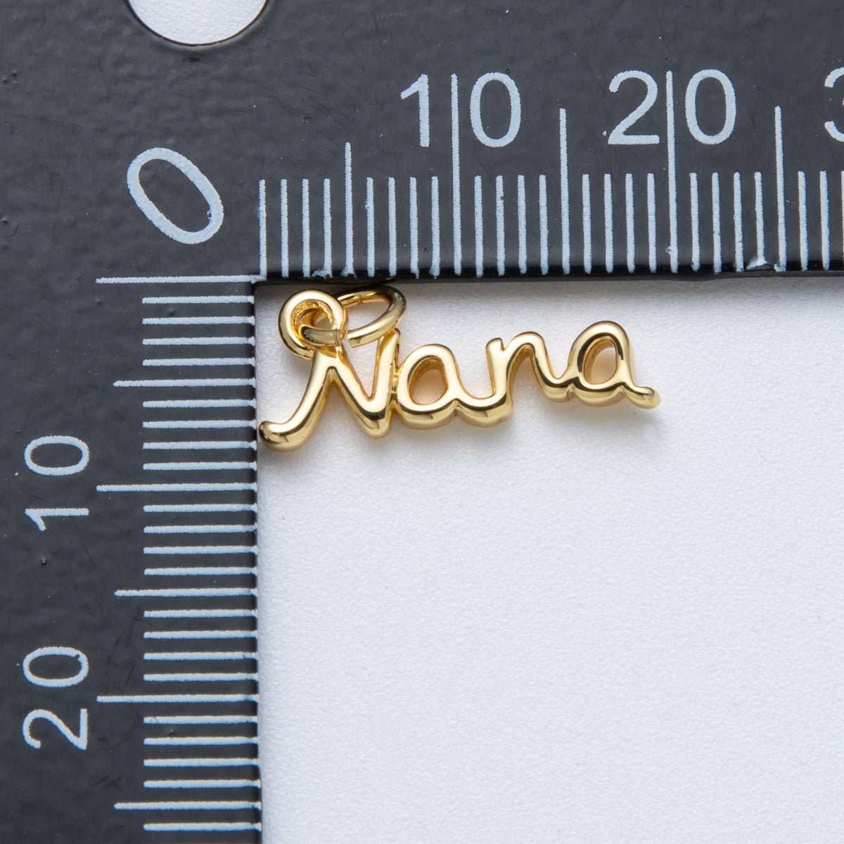 14K "Nana" Charm-