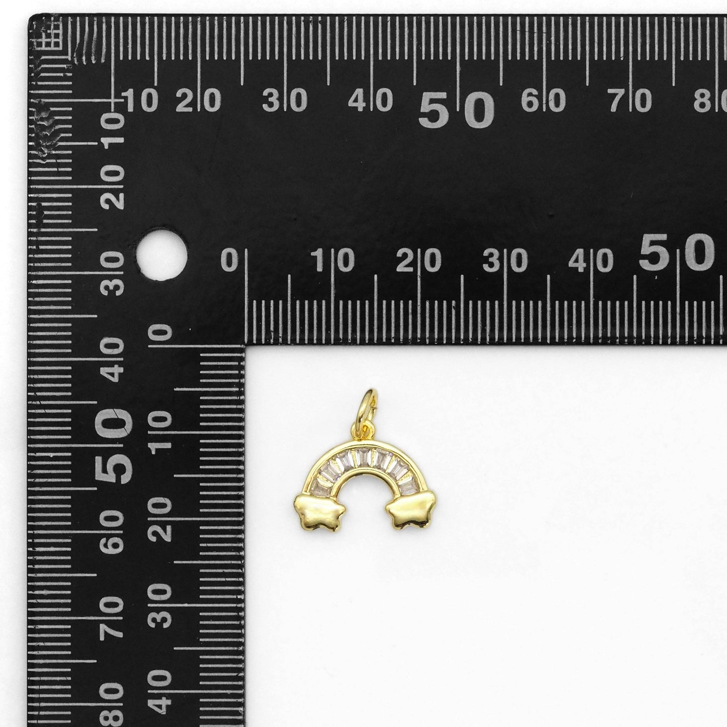 Rainbow & Cloud Charm