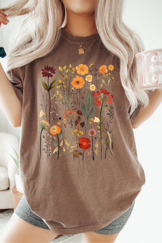 Fall Flower Tee