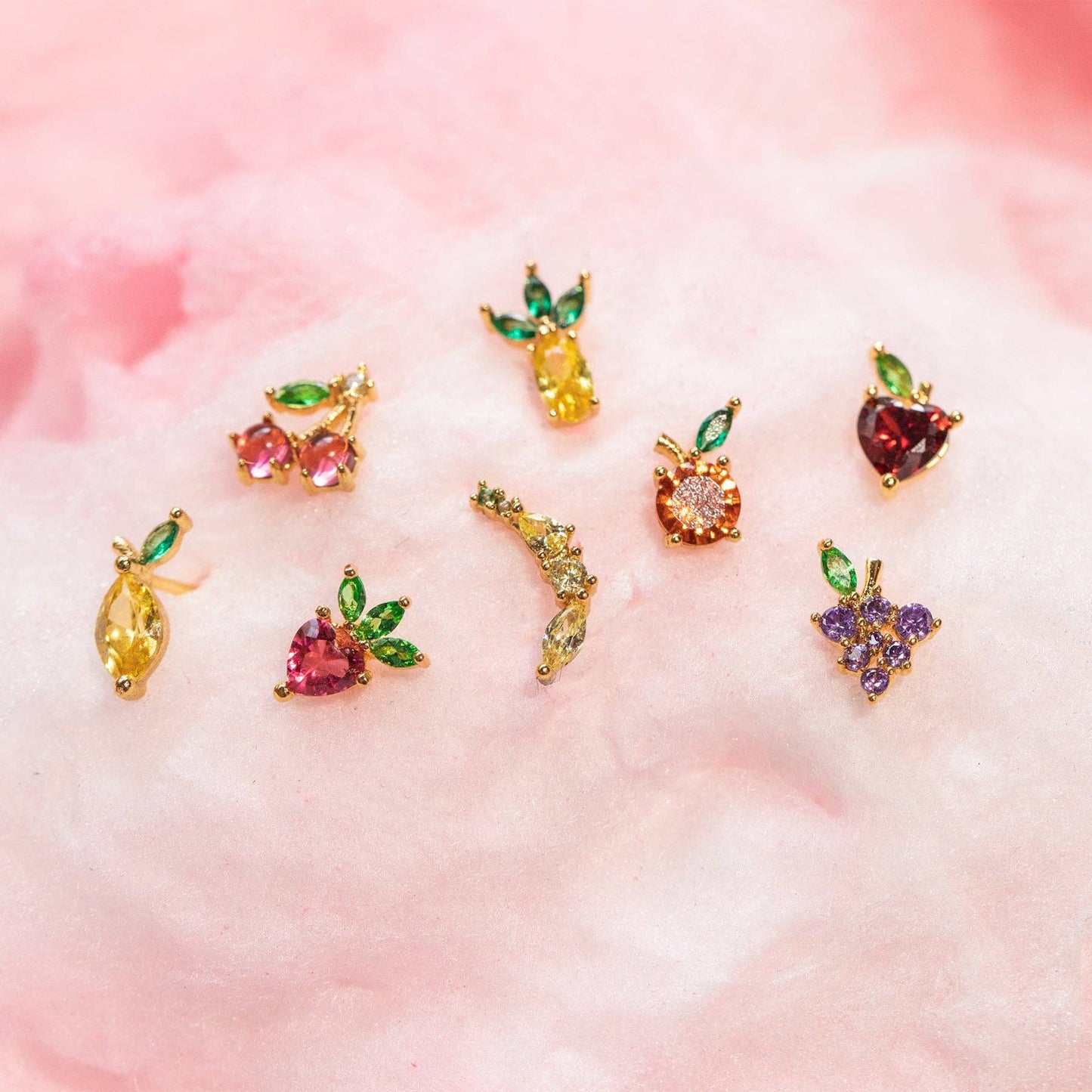 Fruit Basket Stud Set
