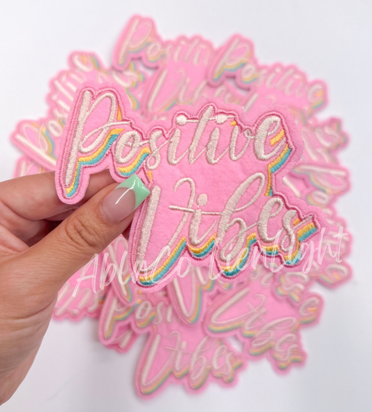 Positive vibe patch