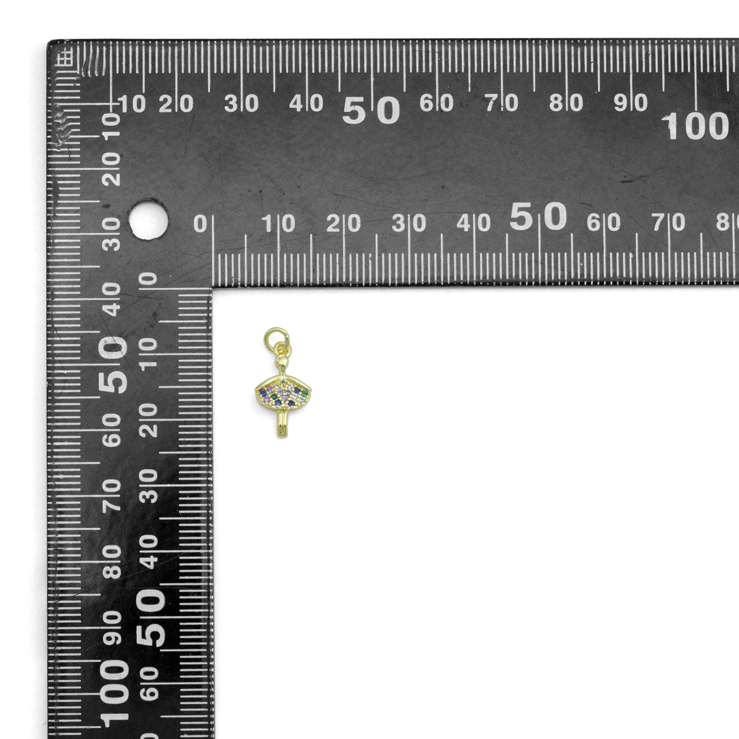 Colorful Ballerina Charm