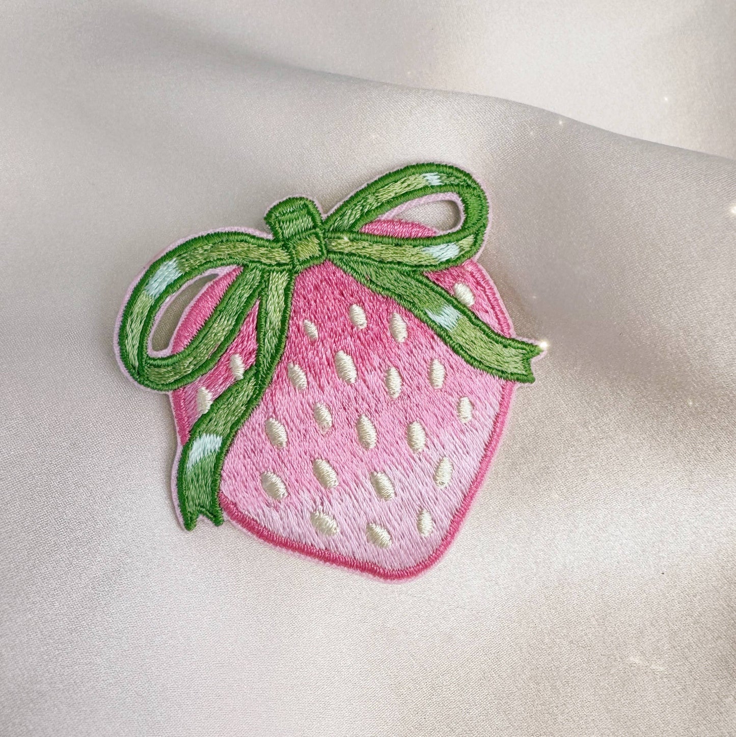 Strawberry w/ Bow Patch