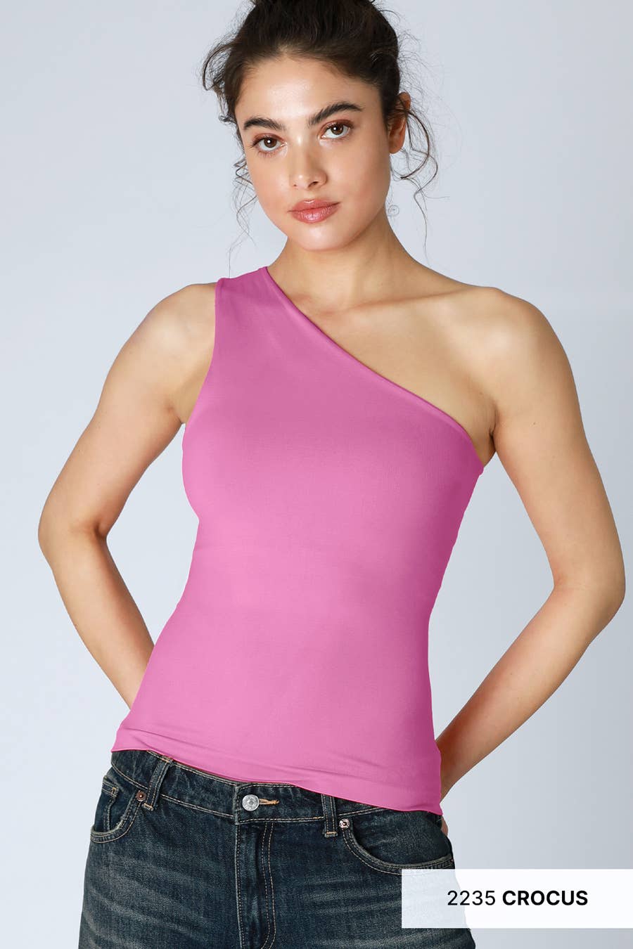 Lemon One Shoulder Tank