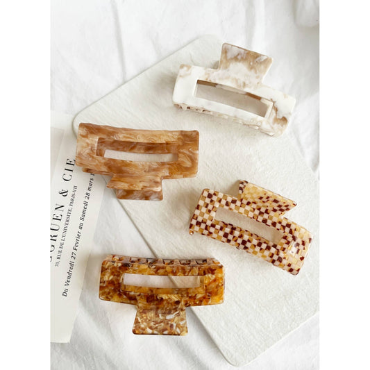 Jumbo 4-Inch Claw Clip: CHESS