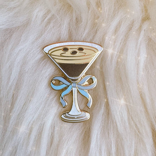 Espresso Martini Enamel Pin