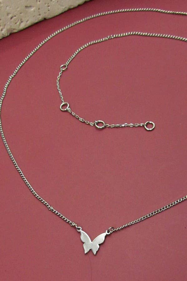 MINI BUTTERFLY NECKLACE