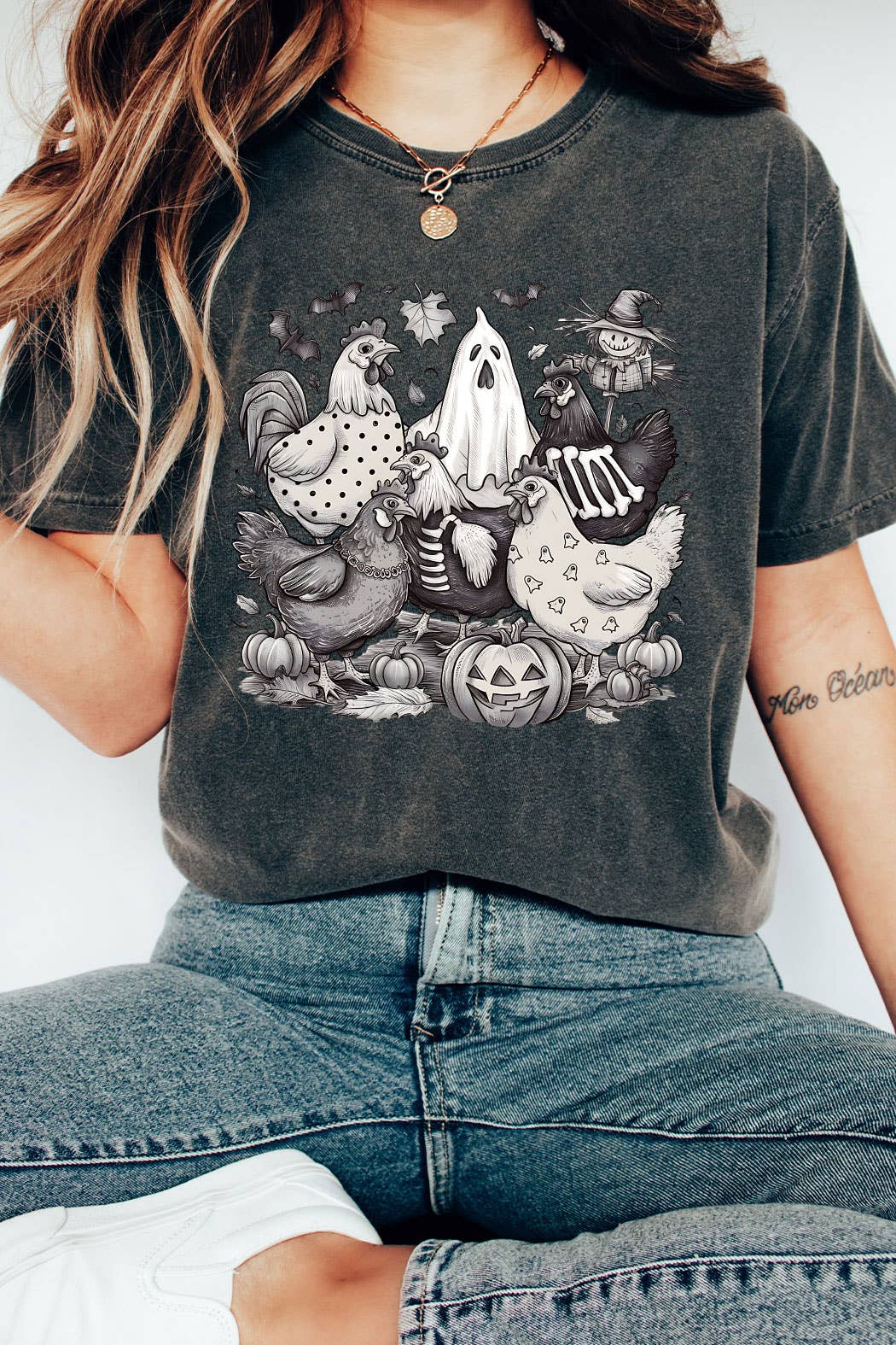 Spooky Chickens Tee