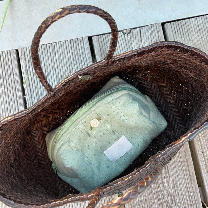 Sweet Blue Cosmetic Bag