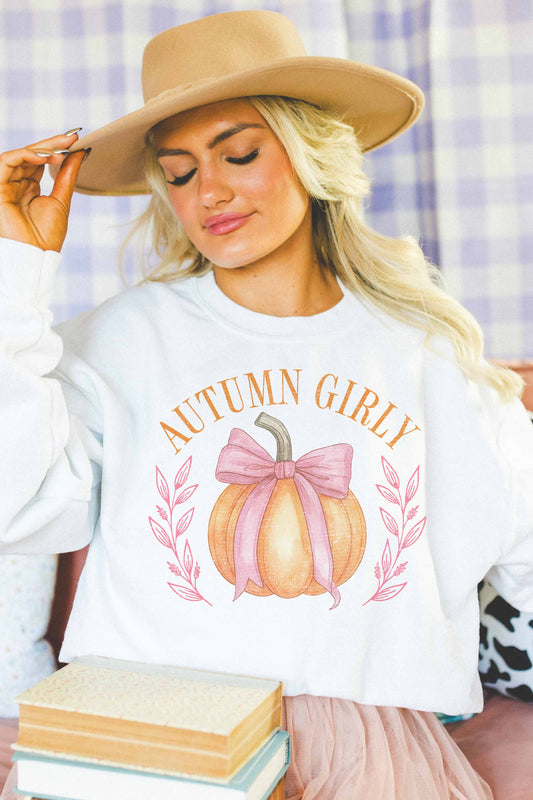 AUTUMN GIRLY SWEATSHIRT