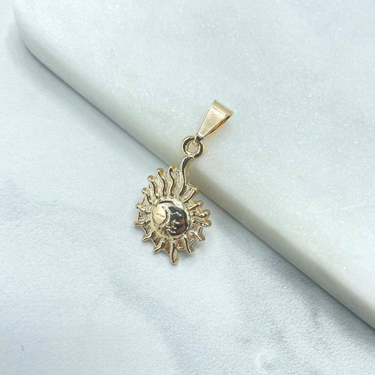 Sun Face Charm