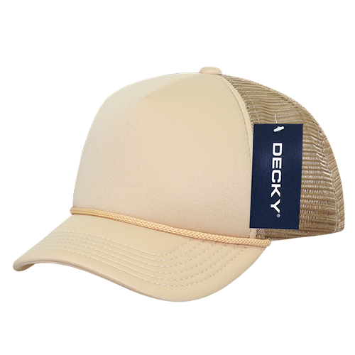 Youth Foam Trucker Hat Khaki