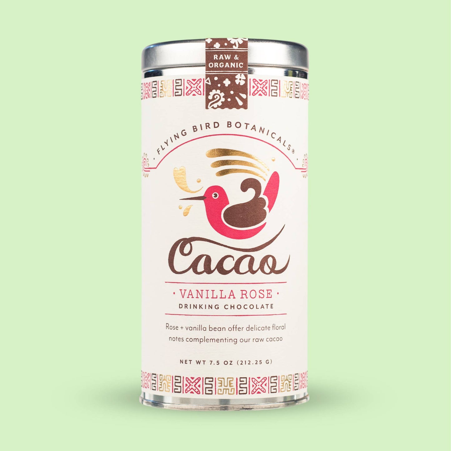 Vanilla Rose Cacao – Large Tin